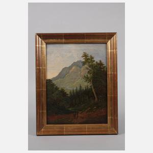 Romantische Gebirgslandschaft