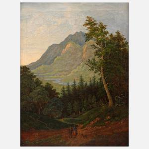 Romantische Gebirgslandschaft