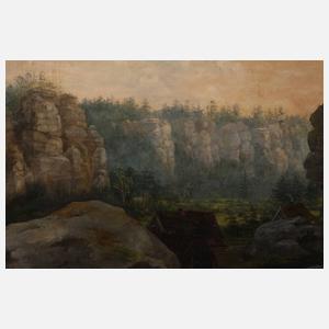 Bukolische Landschaft