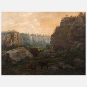 Bukolische Landschaft