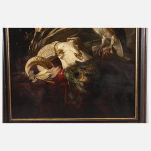 Vanitasstillleben mit Eule