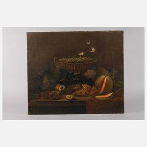 Früchtestillleben mit Kürbis