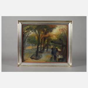 Leo Abramowicz, attr., Boulevardszene
