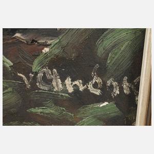 Ludwig von Andok, Weg in Gebirgslandschaft