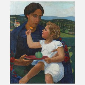 Jozsef Bato, Mutter mit Kind