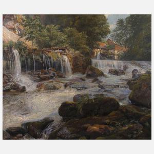 Gustav Bauer, Die Mühle am Wehr