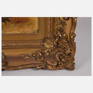 Adolf Baumgartner, jun., "Ungarischer Pferdemarkt"