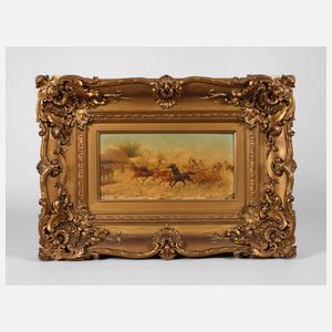 Adolf Baumgartner, jun., "Ungarischer Pferdemarkt"