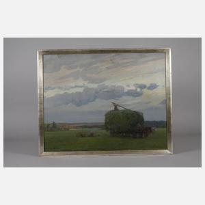 Prof. Carl Alexander Brendel, "Die letzte Heufuhre"