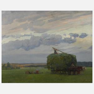 Prof. Carl Alexander Brendel, "Die letzte Heufuhre"