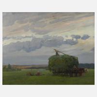 Prof. Carl Alexander Brendel, "Die letzte Heufuhre"111