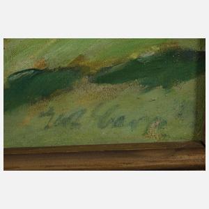 Carp, Boote am Seeufer