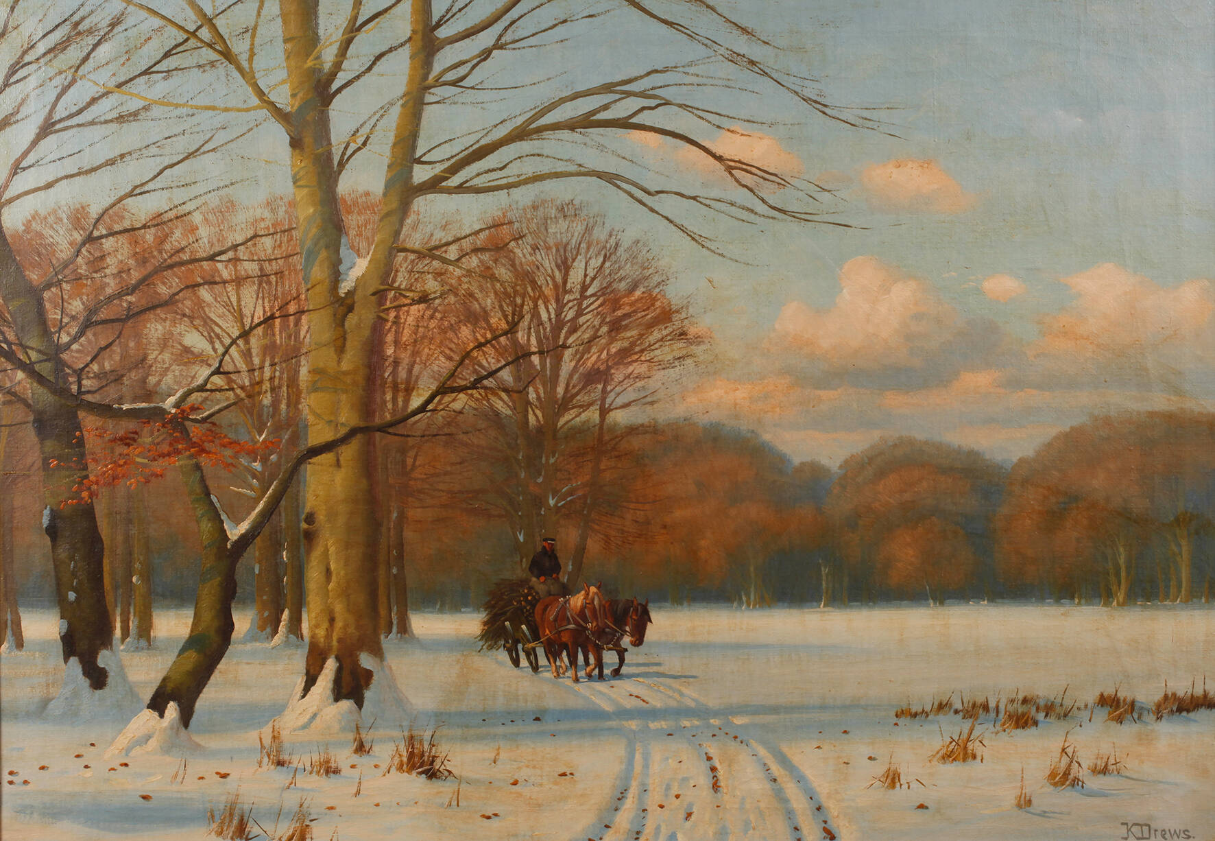 Kai Jeppe Drews, Winterlandschaft
