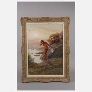 Sten Ekendahl, Beim Baden