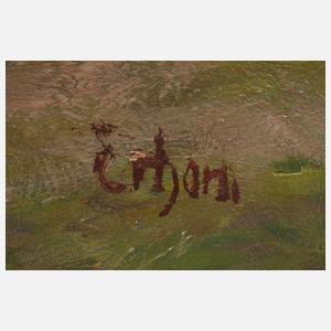 Adolf Erhorn, Beim Holzrücken