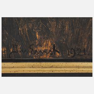 Ilda von Ernst-Lange, Katze am Fenster