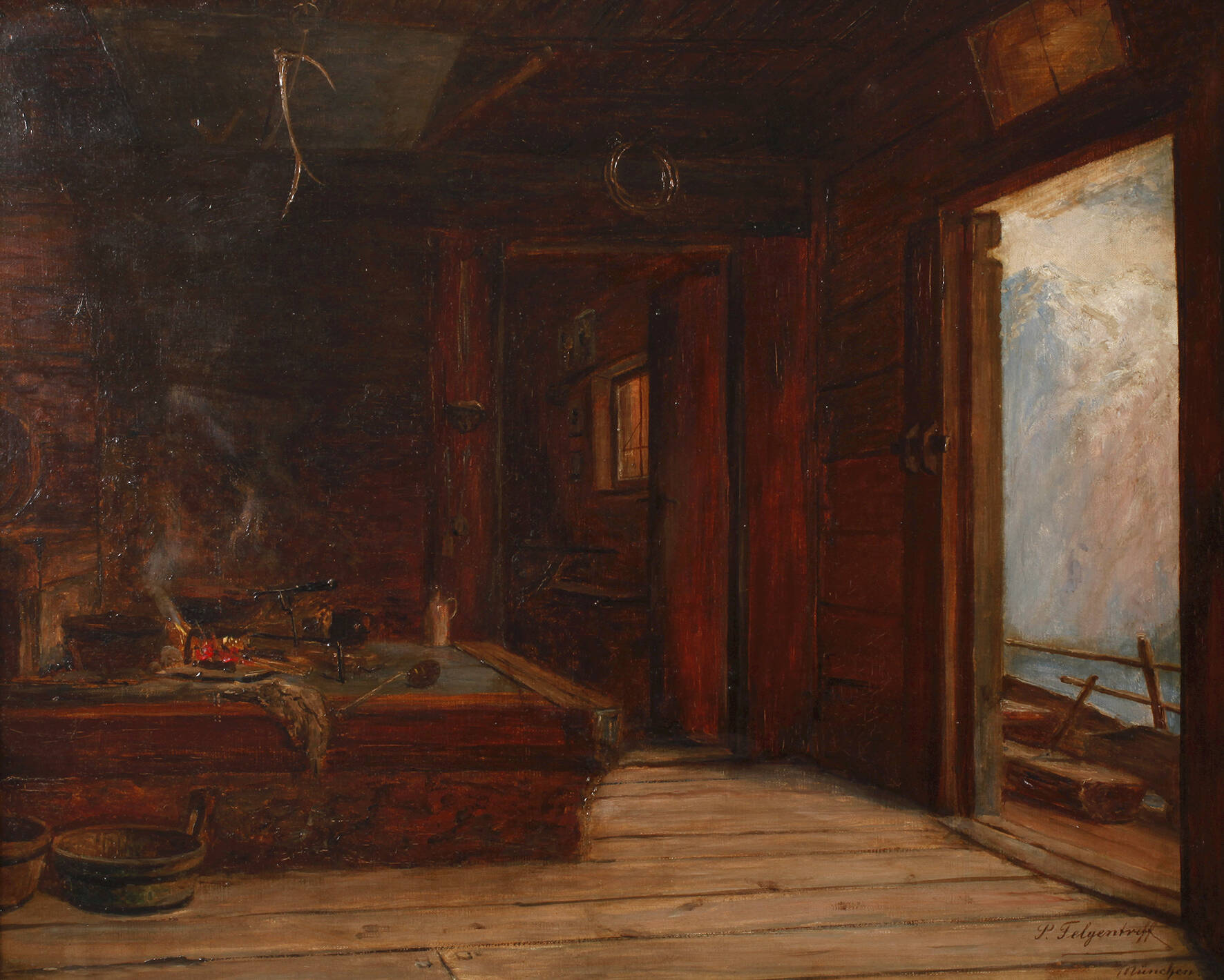 Paul Felgentreff, "Oberbayerische Alm"