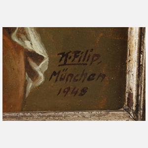 Karel Filip, Dachauerin