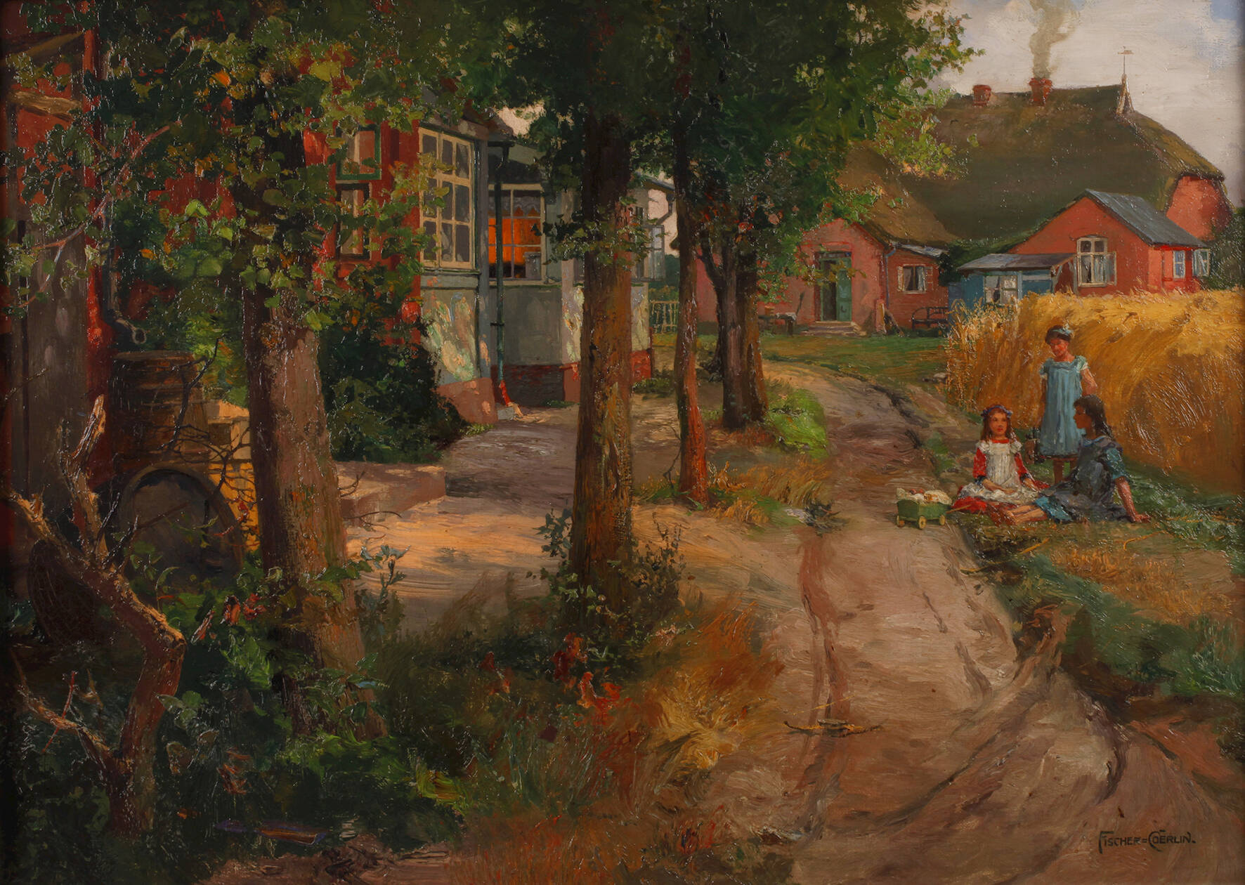 Ernst Albert Fischer-Cörlin, "In der Sommerfrische"