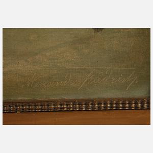 Alexander Frädrich, "Winterwald bei Goslar"