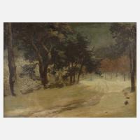 Alexander Frädrich, "Winterwald bei Goslar"111