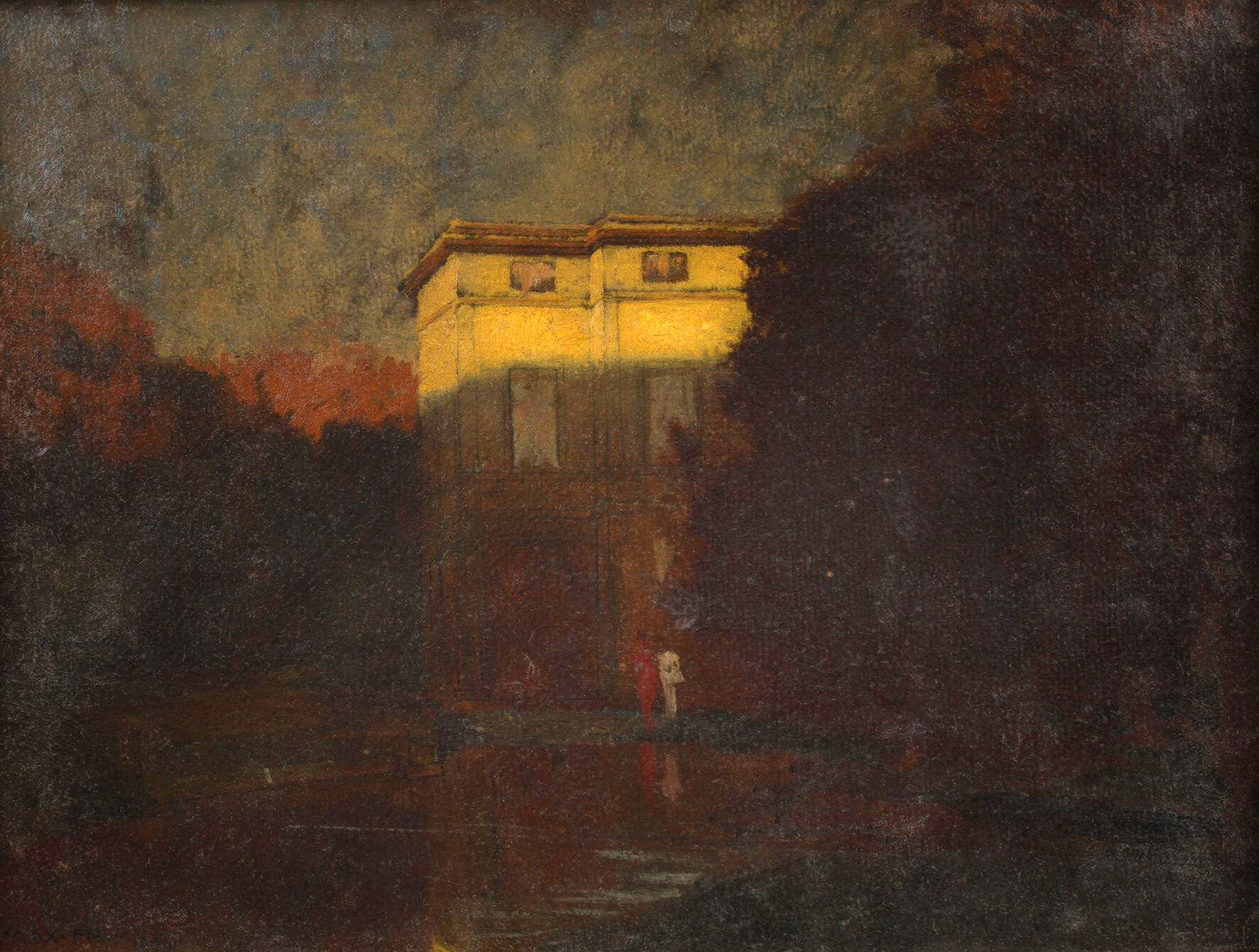 Prof. Max Frey, Villa am See