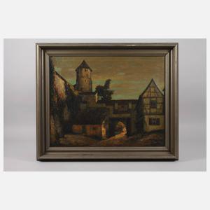 Adolf Frey-Mook, Altstadtwinkel mit Stadttor