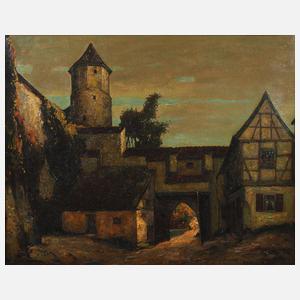 Adolf Frey-Mook, Altstadtwinkel mit Stadttor