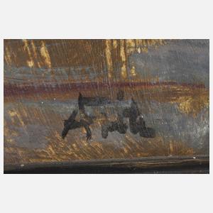 Arnold Fritz, Dorf im Gebirge