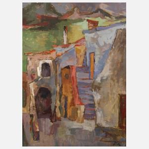 Arnold Fritz, Dorf im Gebirge