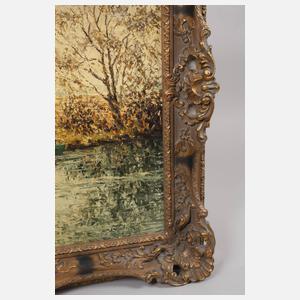 Karl Gaiser, Bei der Schilfernte