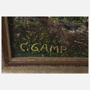 C. Gamp, Partie in Kastilien