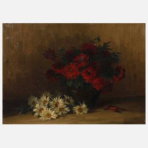 Franz van der Glas, attr., Blumenstillleben