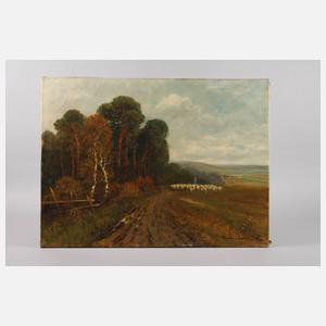 Heidendahl, "Eifellandschaft mit Schafherde"