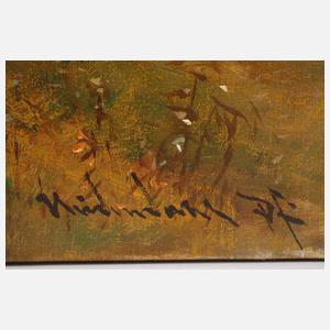 Heidendahl, "Eifellandschaft mit Schafherde"