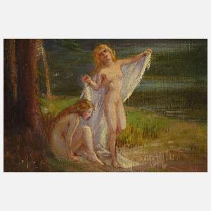 Walter Henschel vom Hain, Frauen nach dem Bade