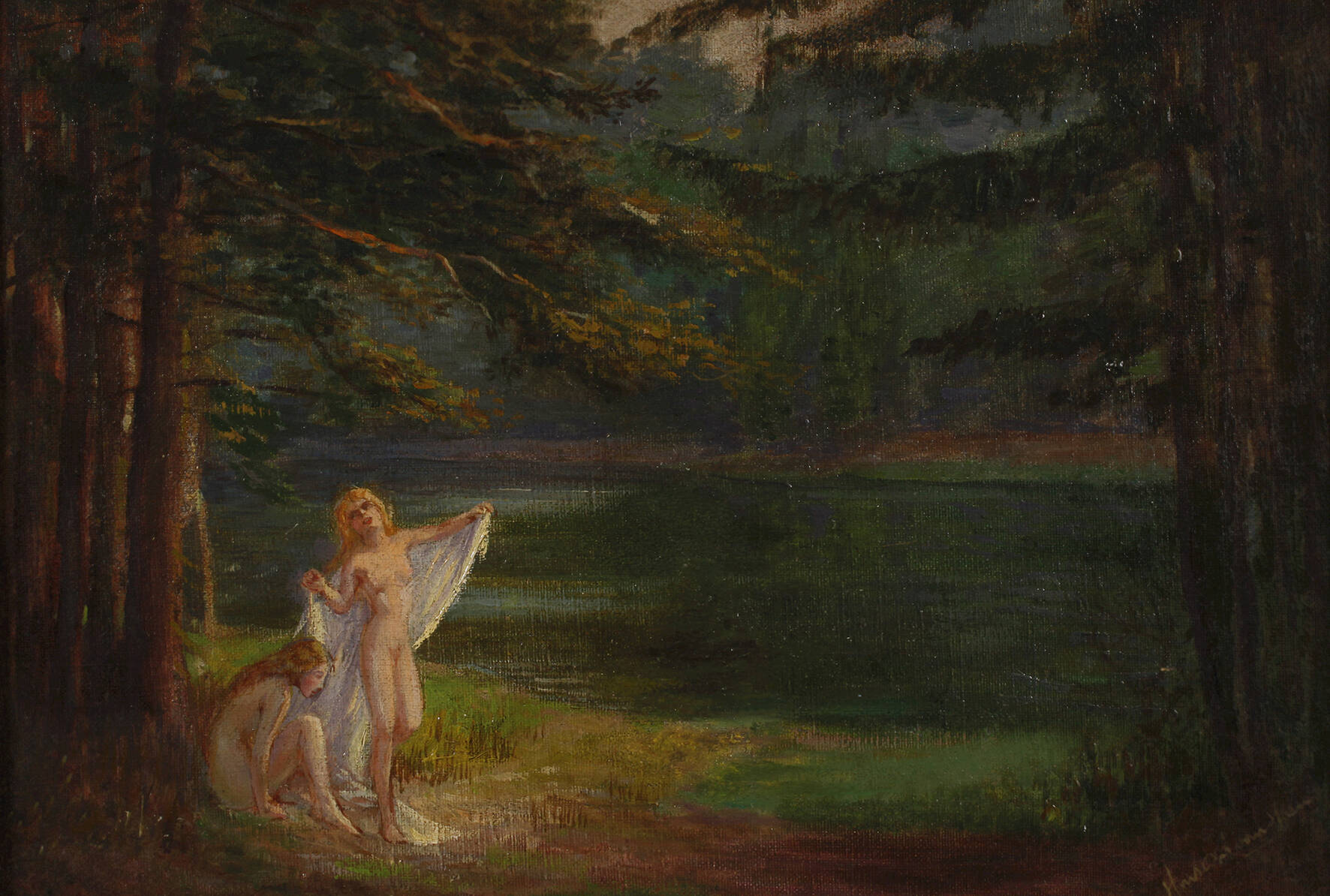 Walter Henschel vom Hain, Frauen nach dem Bade