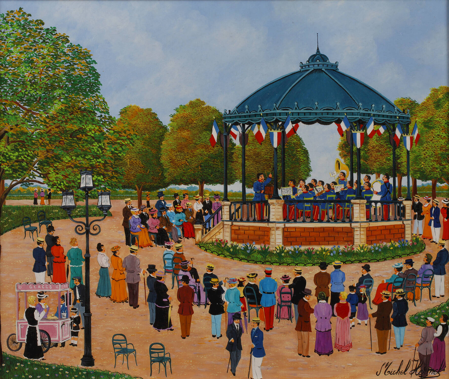 Michel Hermel, Platzkonzert