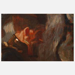 Prof. Ludwig von Herterich, "Ein Ritter"