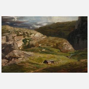 Carl Heyn, Alm an der Kampenwand