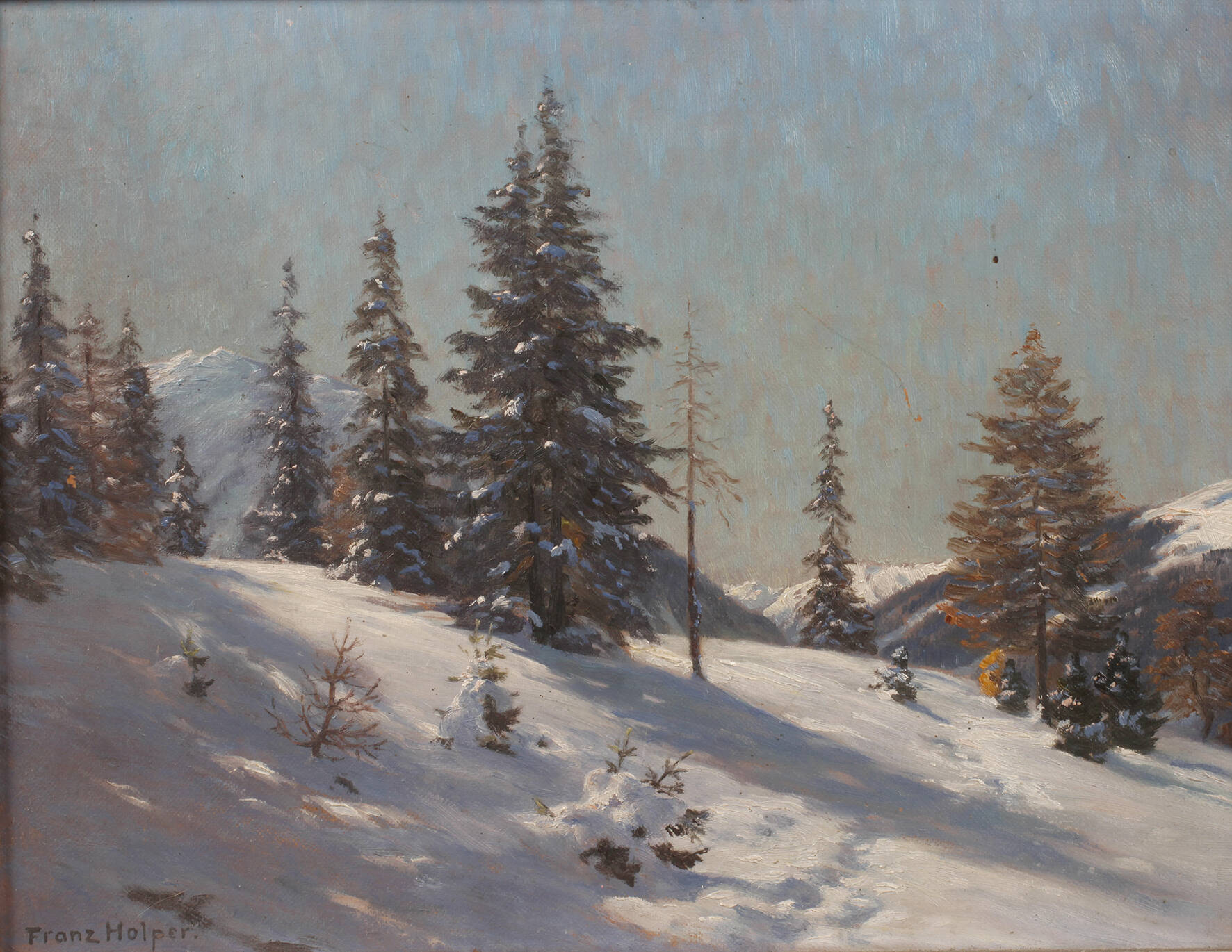 Franz Holper, Wintertag