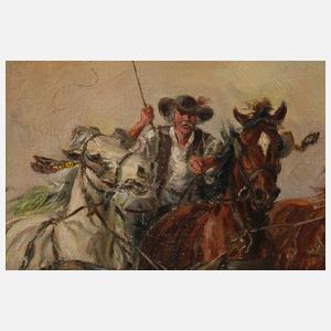 Emil Hübl, Pusztareiter