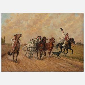 Emil Hübl, Pusztareiter