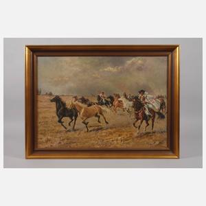 Emil Hübl, Pusztareiter