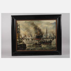 F. Huppers, Hamburger Hafen