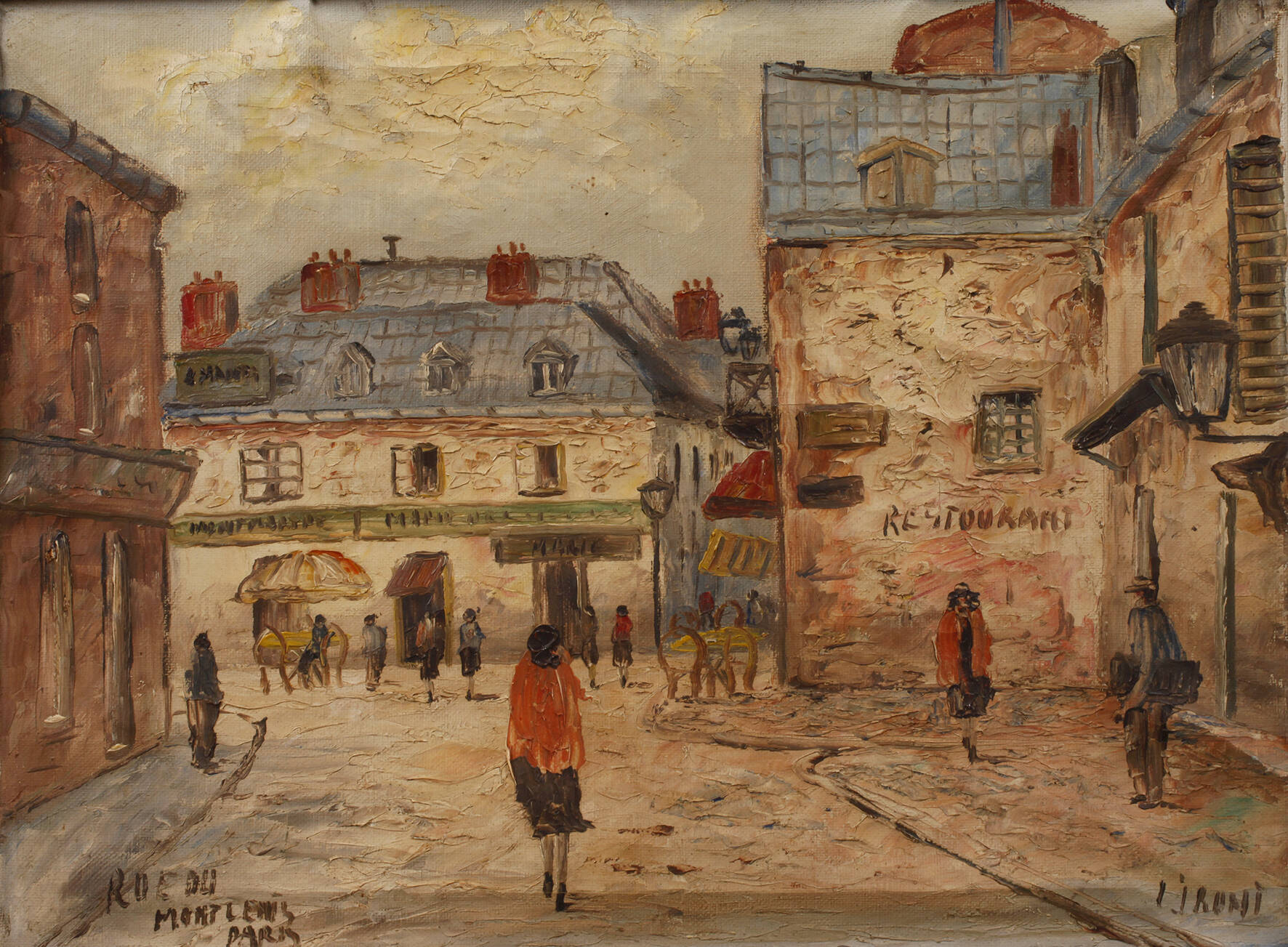 I. Iruni, Rue du Mont Cenis Paris