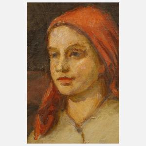 Wolfgang Jäger, "Fränkisches Bauernmädchen"