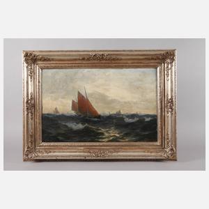 M. Jensen-Hart, Segelschiffe auf hoher See