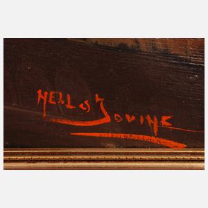 Nello Iovine, Bauernpaar im Interieur