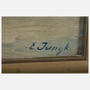 Elfriede Jungk, Alpine Winterlandschaft